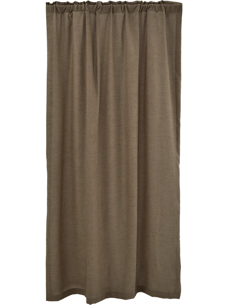 Lined Basketweave Curtain