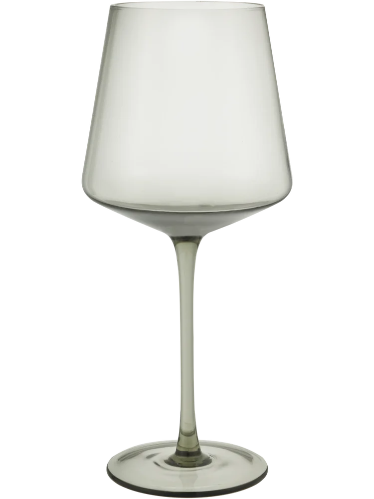 Thick Base Slender Stem Wine Glass 7x8x22cm