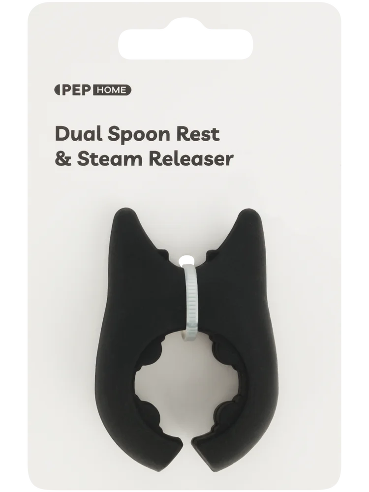 Dual Spoon Rest & Steam Releaser