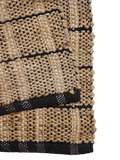 Cotton Jute Rug Natural And Black 100x140cm (1)