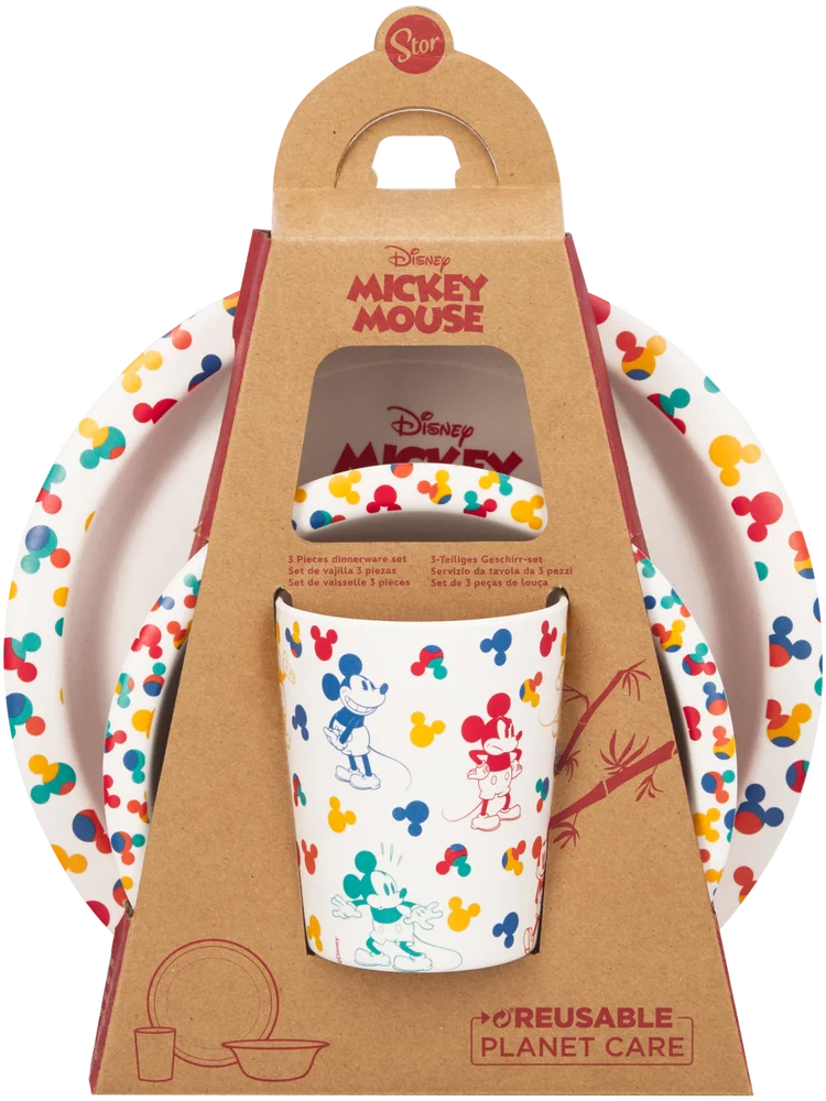 Promo 3 Piece Mickey Mouse Set