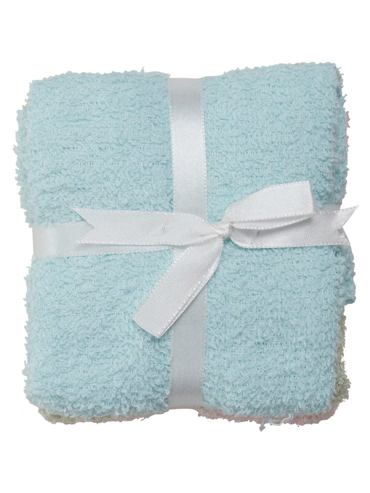 3 Pack Pastel Face Cloth
