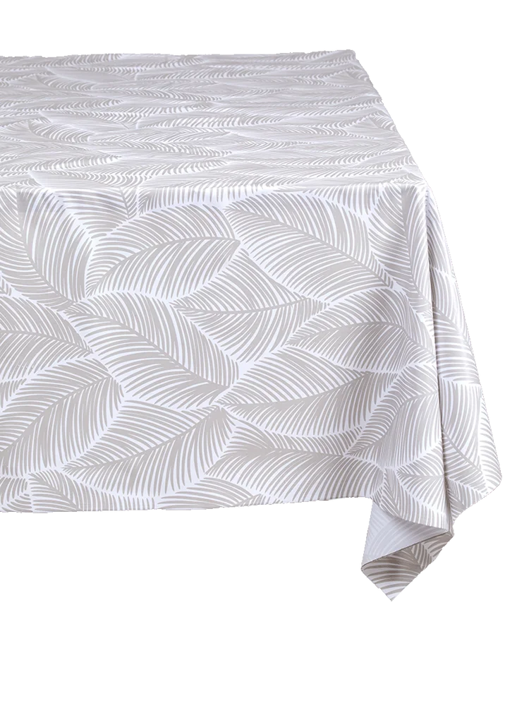 Natural Leaf Tablecloth 130x180cm (1)