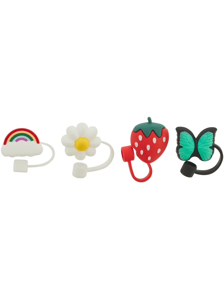 4 Pack Straw Toppers