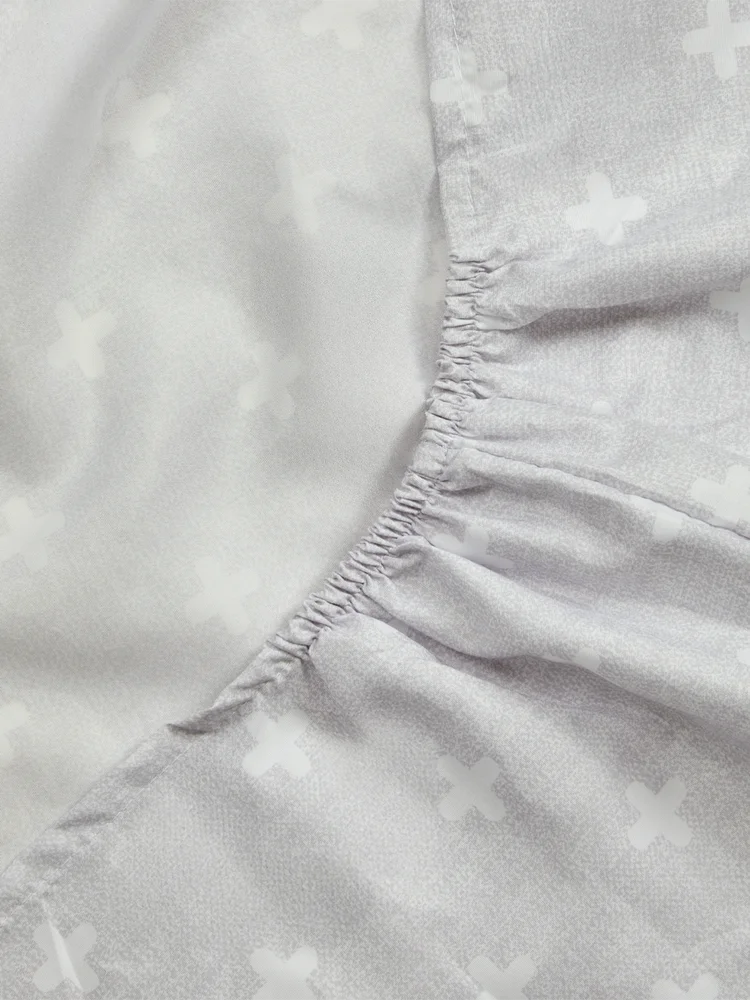 Natural Double Bed Fitted Sheet (2)