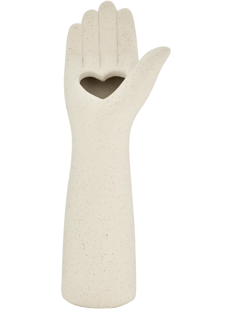 Hand Shaped Vase
