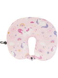 Girls Unicorn Travel Pillow