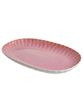 Pink Scallop Fish Plate (1)