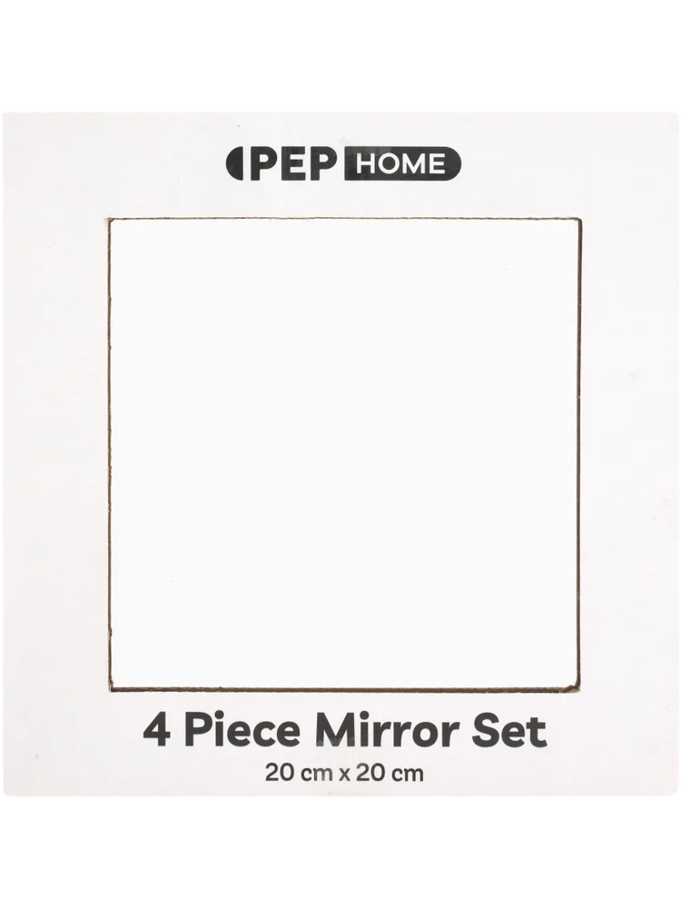 4 Pack Diy Mirror Set