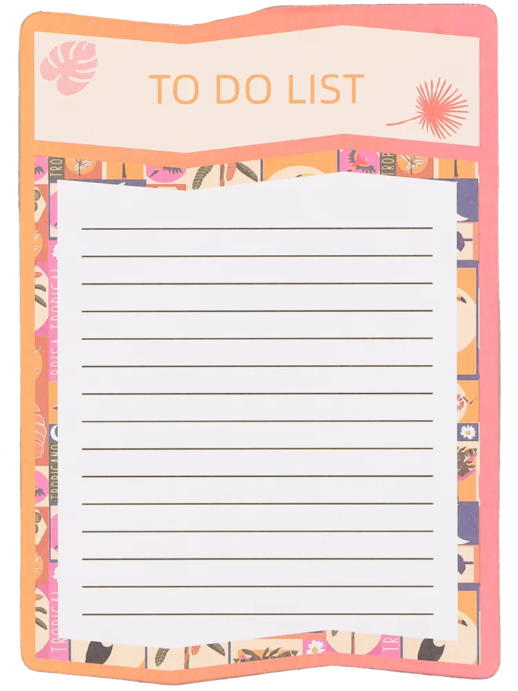 To Do List Notepad