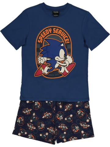 Navy Sonic Pyjama Set
