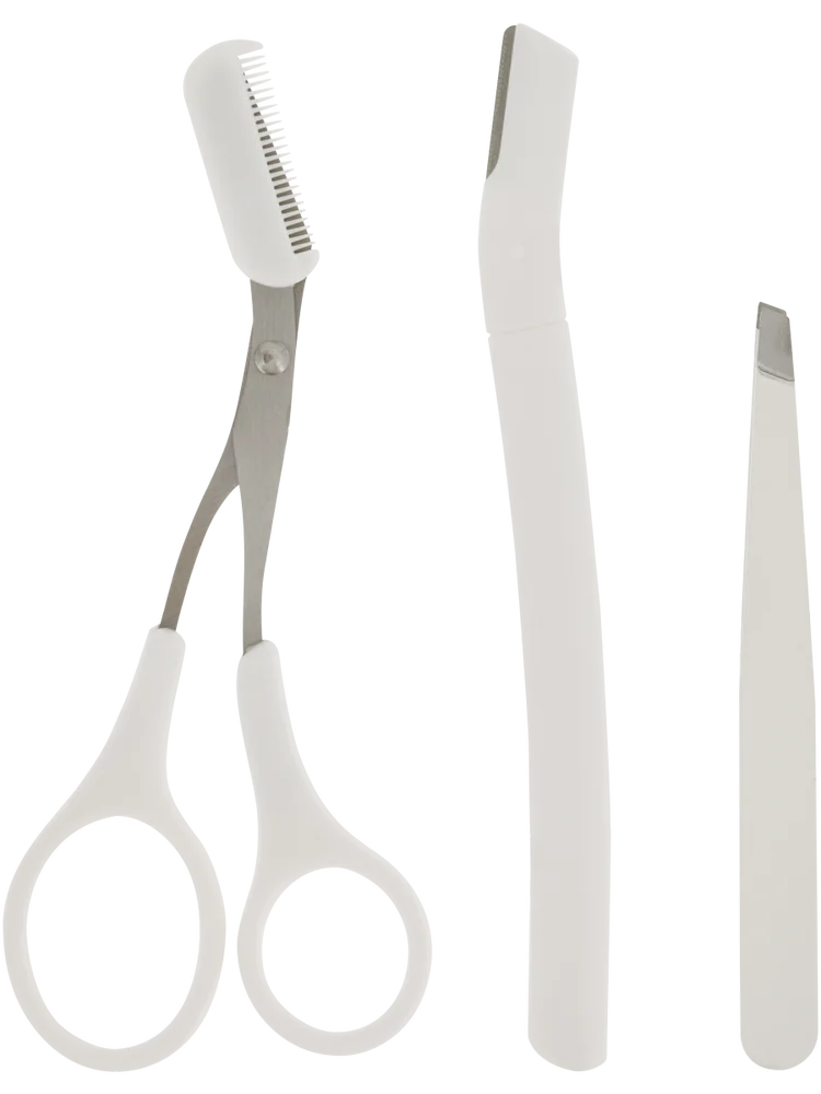 3 Piece Eyebrow Grooming Kit