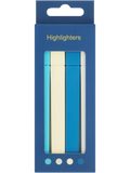4 Piece Pastel Highlighters (1)