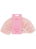 Pink Shower Cap With Toweling (1)