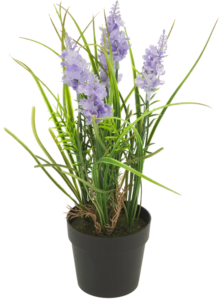Artificial Lavender Potted Plant (1)