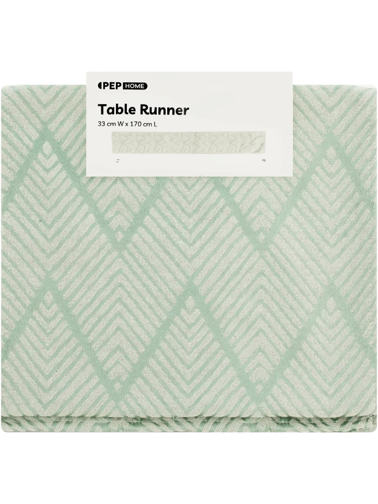 Green Table Runner