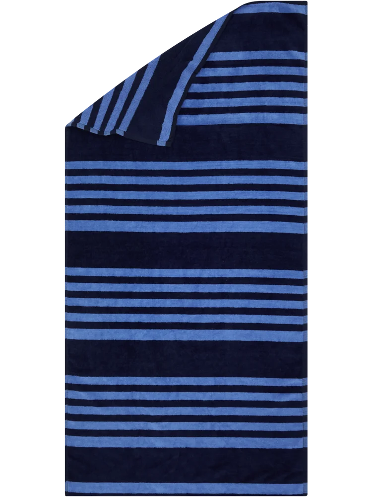 Blue Stripes Beach Towel