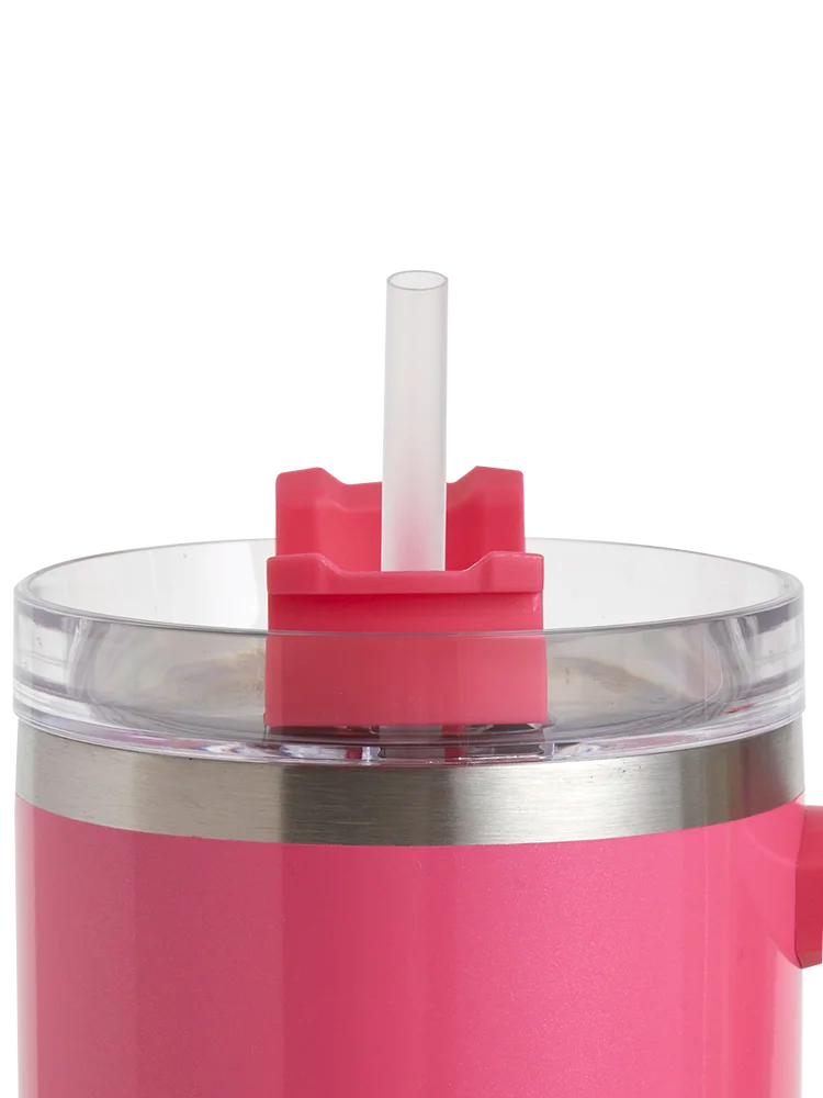 Pink Glitter Stainless Steel Bottle 1.18 Litre