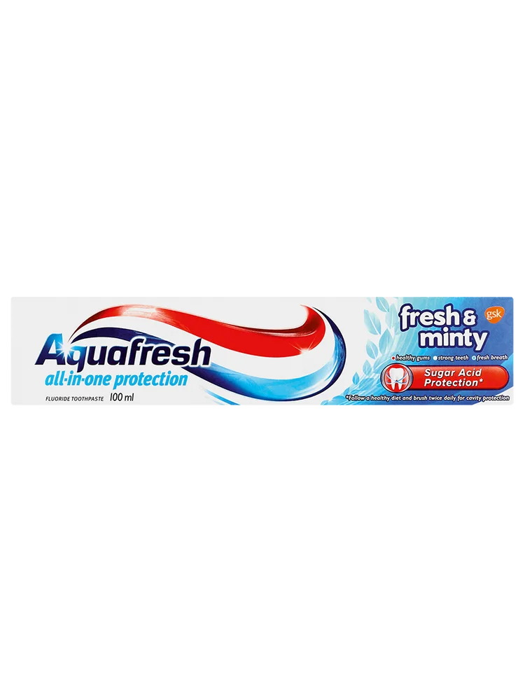 Aquafresh Fresh And Minty Toothpaste 100ml