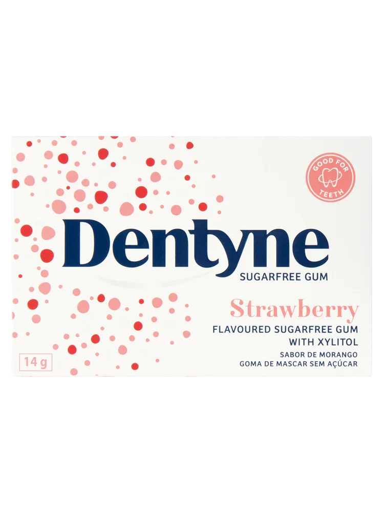 Dentyne Strawberry Flatpack 14.5g