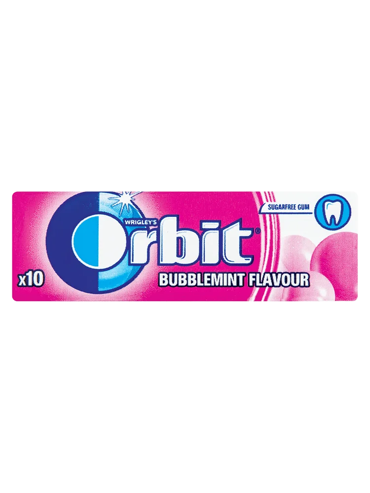 Wrigleys Orbit Bubblemint 10 Piece Bubblemint