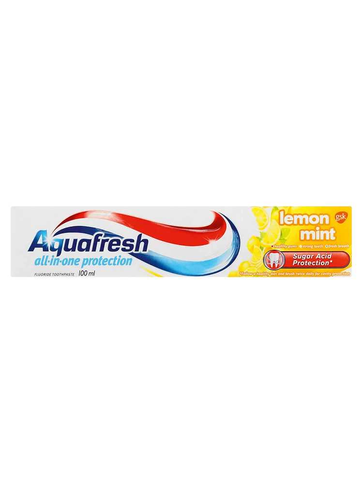 Aquafresh All In One Lemon Mint 100ml