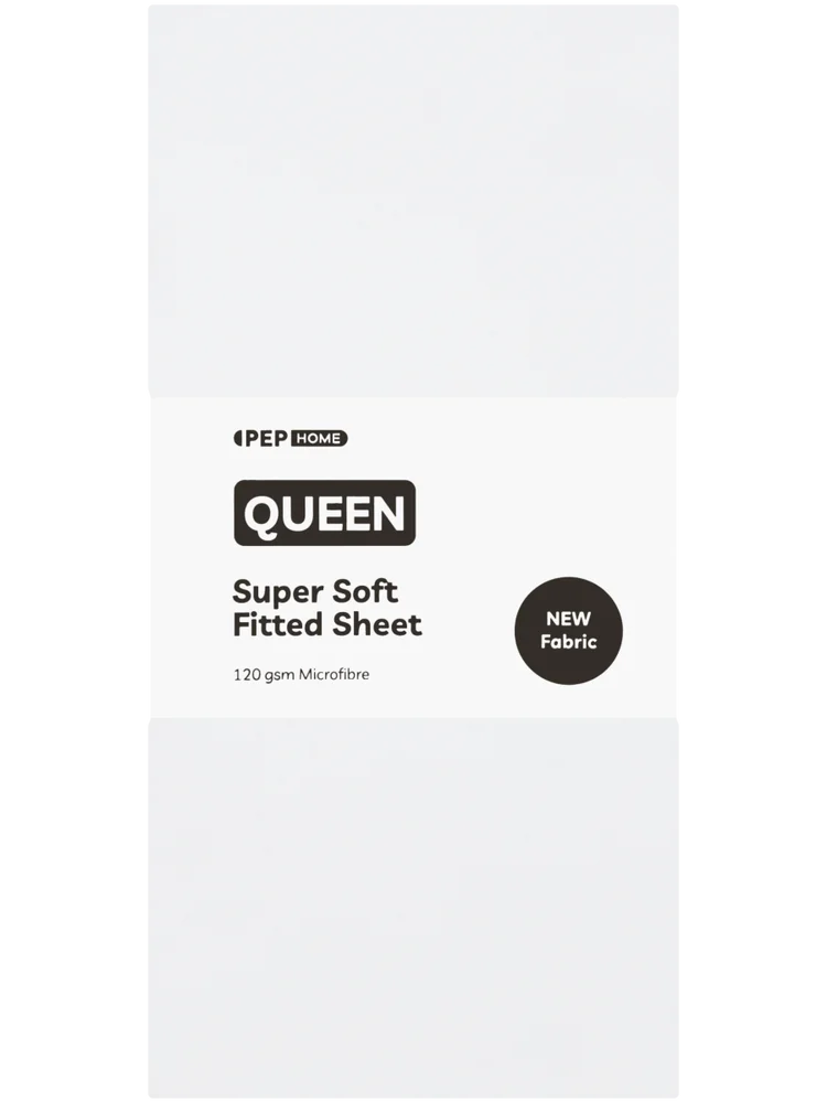 Super Soft Fitted Sheet Queen (1)