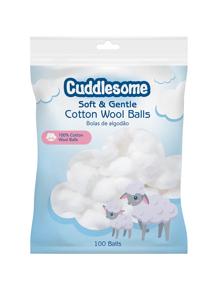 Cuddlesome Cotton Wool Balls 100s