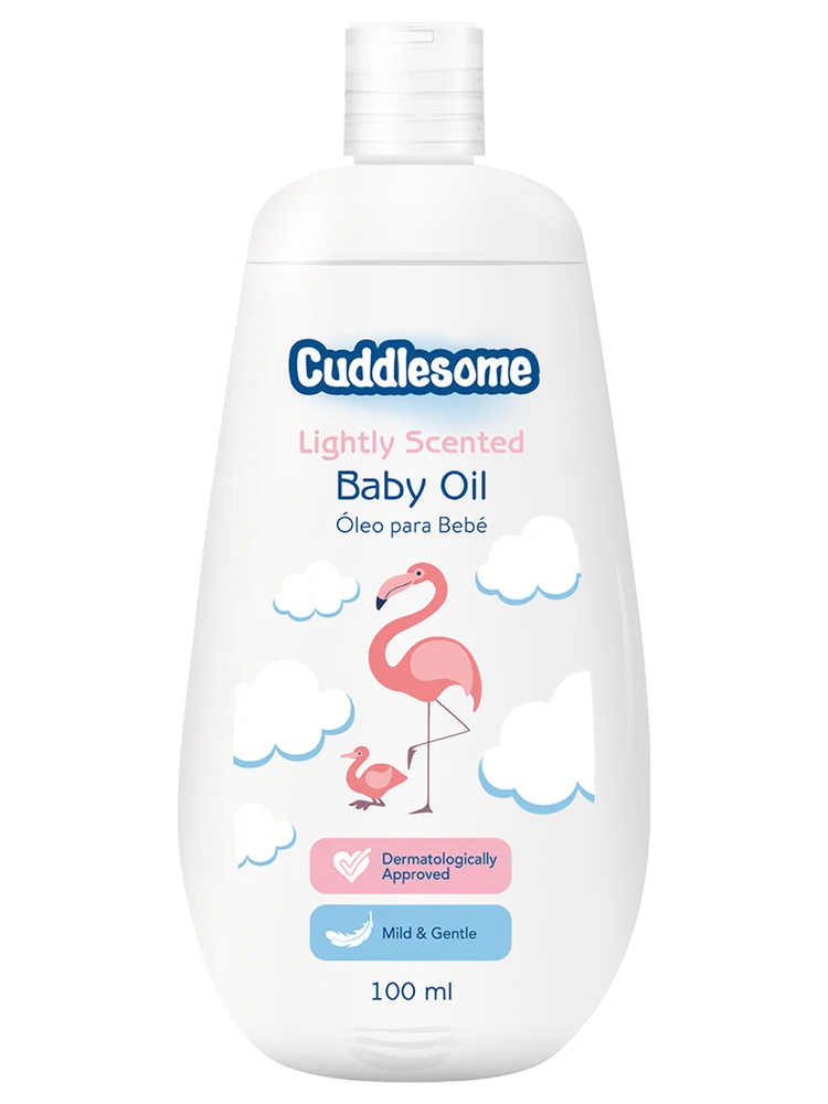 Cuddlesome Baby Oil 100ml Lightly Fragranced