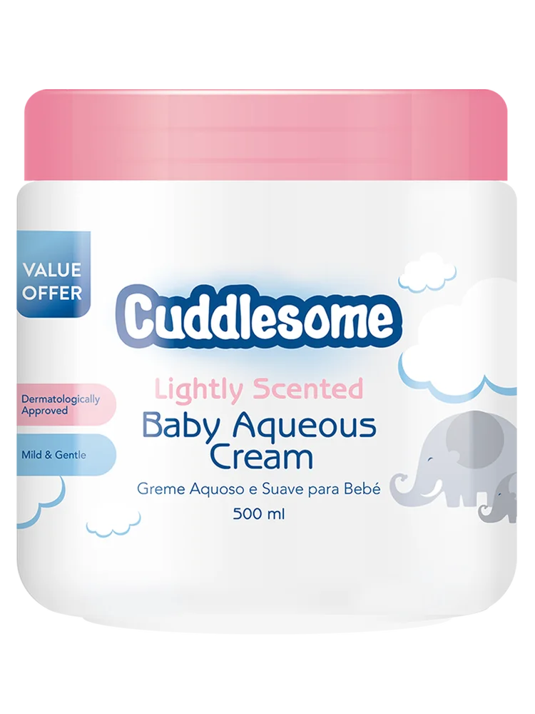 Cuddlesome Baby Aqueous Cream 500ml Lightly Frag