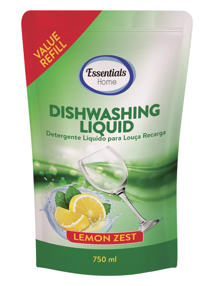 Essential Home Dish Refill 750ml Lemon