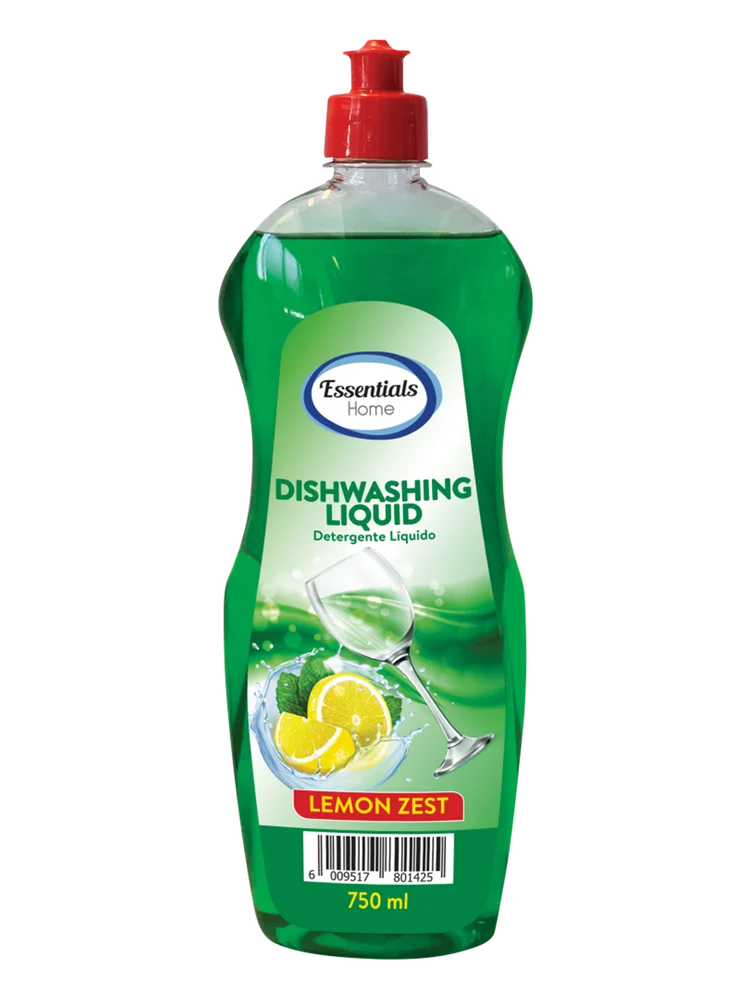 Essential Home Dish Liquid 750ml Lemon Zest