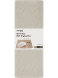 Taupe Reversible Dish Drying Mat (1)