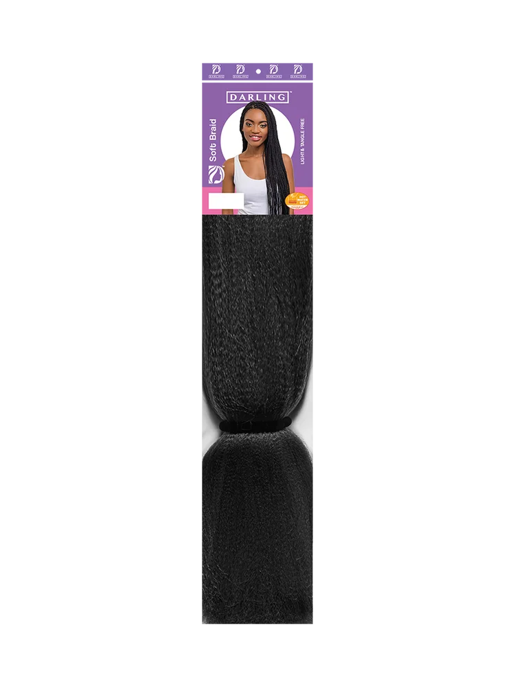 Darling soft Hot Water Braid 1 Black