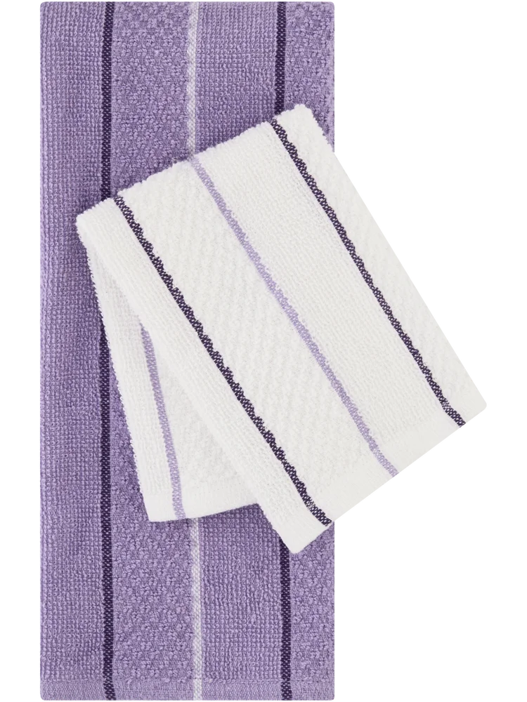 Terry Dishcloth And Swab Set