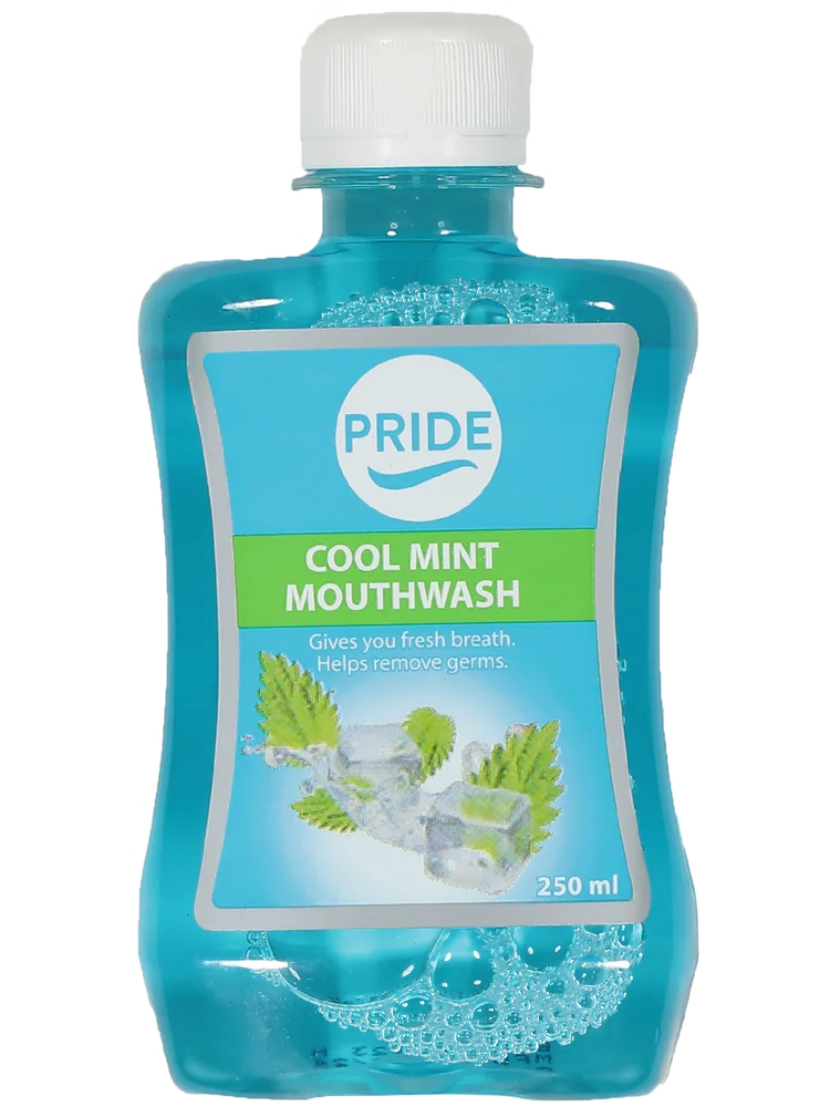 Pride Mouthwash 250ml Cool Mint