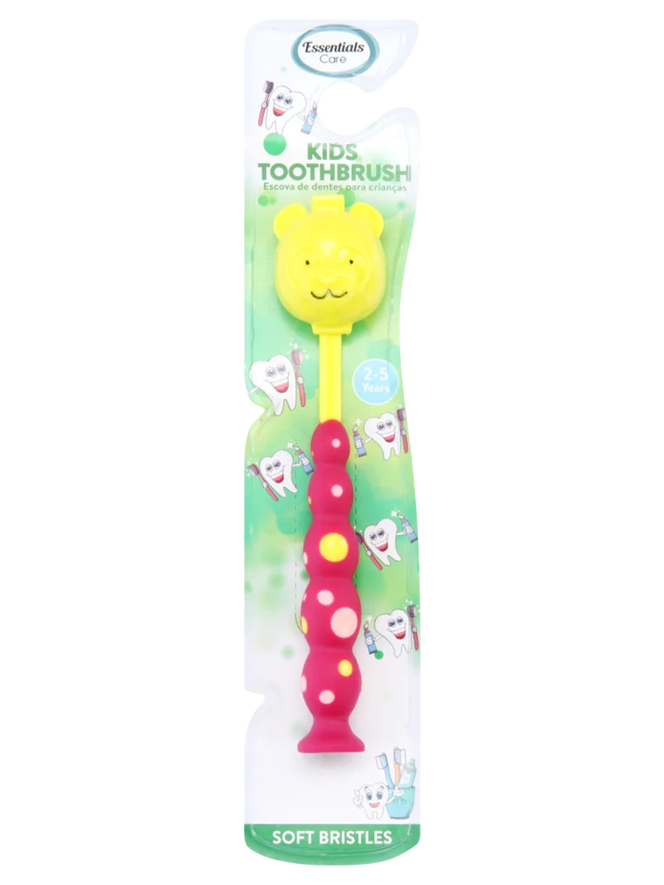 Essential Care Kids Cap Toothbrush 1s Bear
