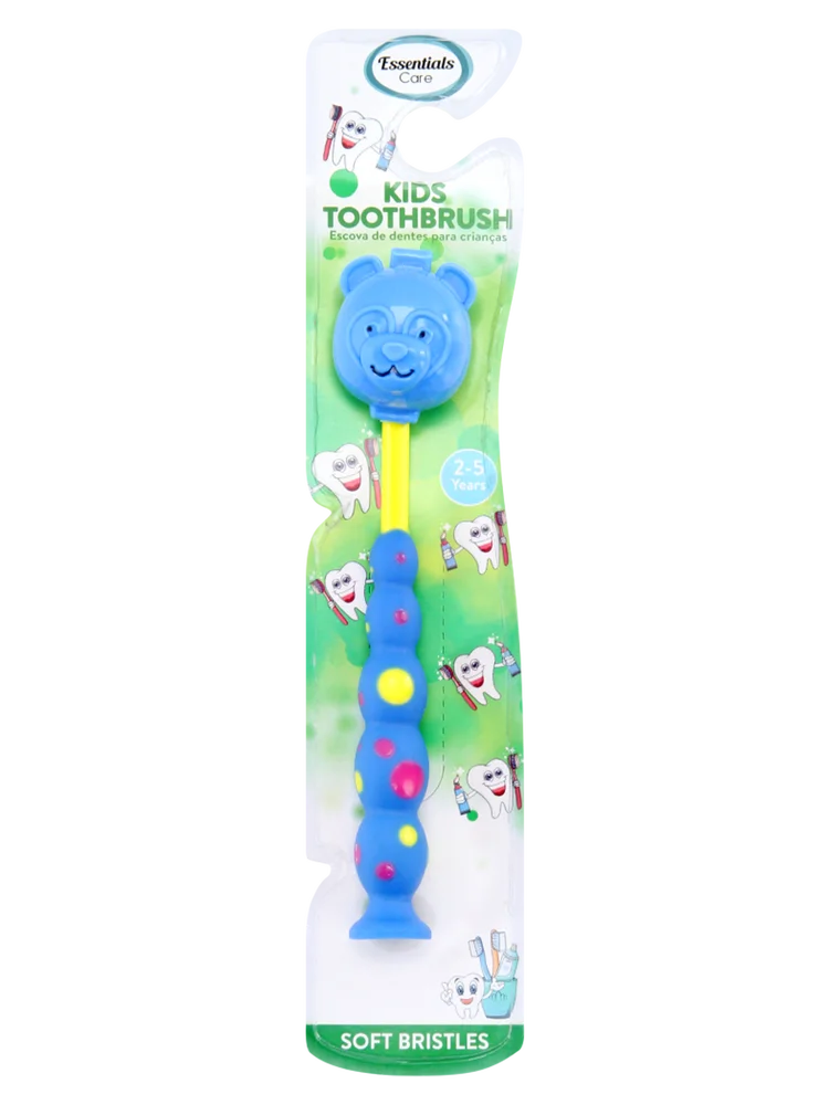 Essential Care Kids Cap Toothbrush 1s Bear