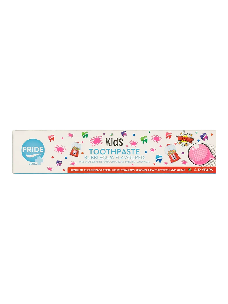 Pride Ultra Plus Kids Toothpaste Bubblegum 50ml