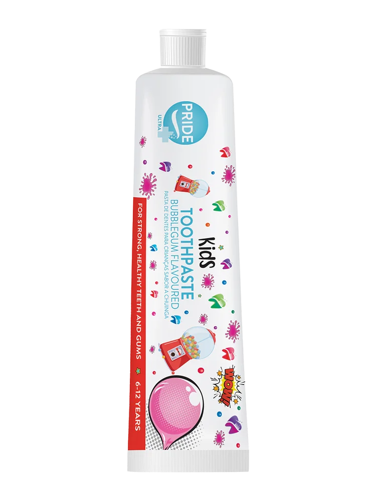 Pride Ultra Plus Kids Toothpaste Bubblegum 50ml