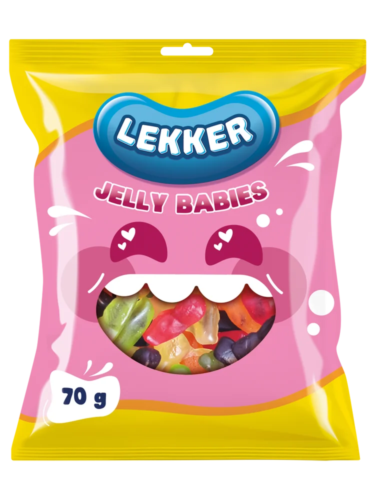 Lekker Jelly Babies 70g