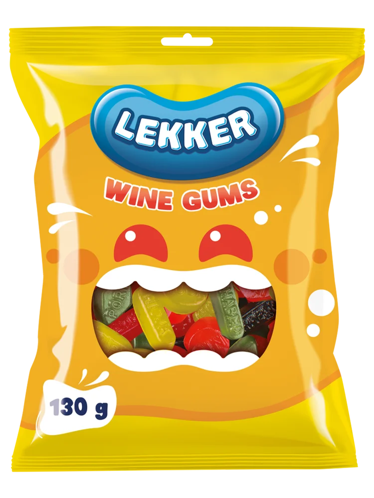 Lekker Wine gums 130g