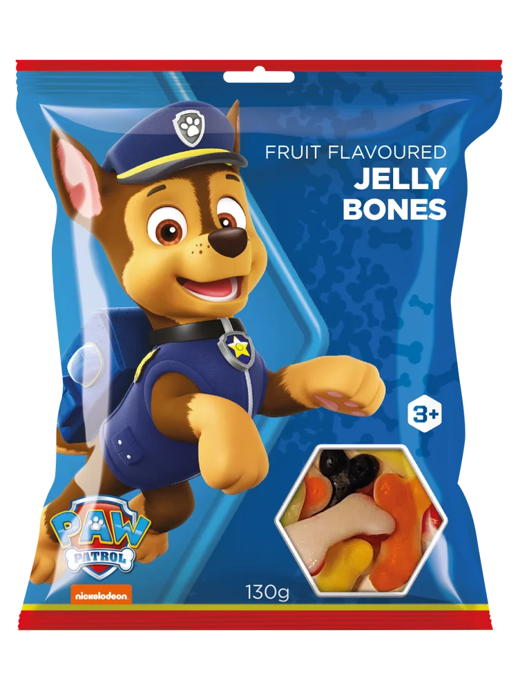 Lekker Paw Patrol Bones 130g Sweets