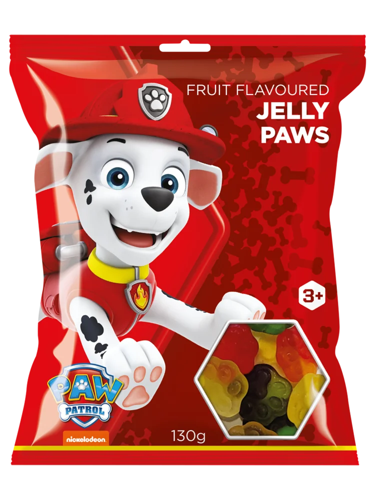 Lekker Paw Patrol Paws 130g Sweets