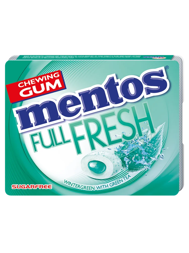 Mentos gum Blister 8 Piece Wintergreen