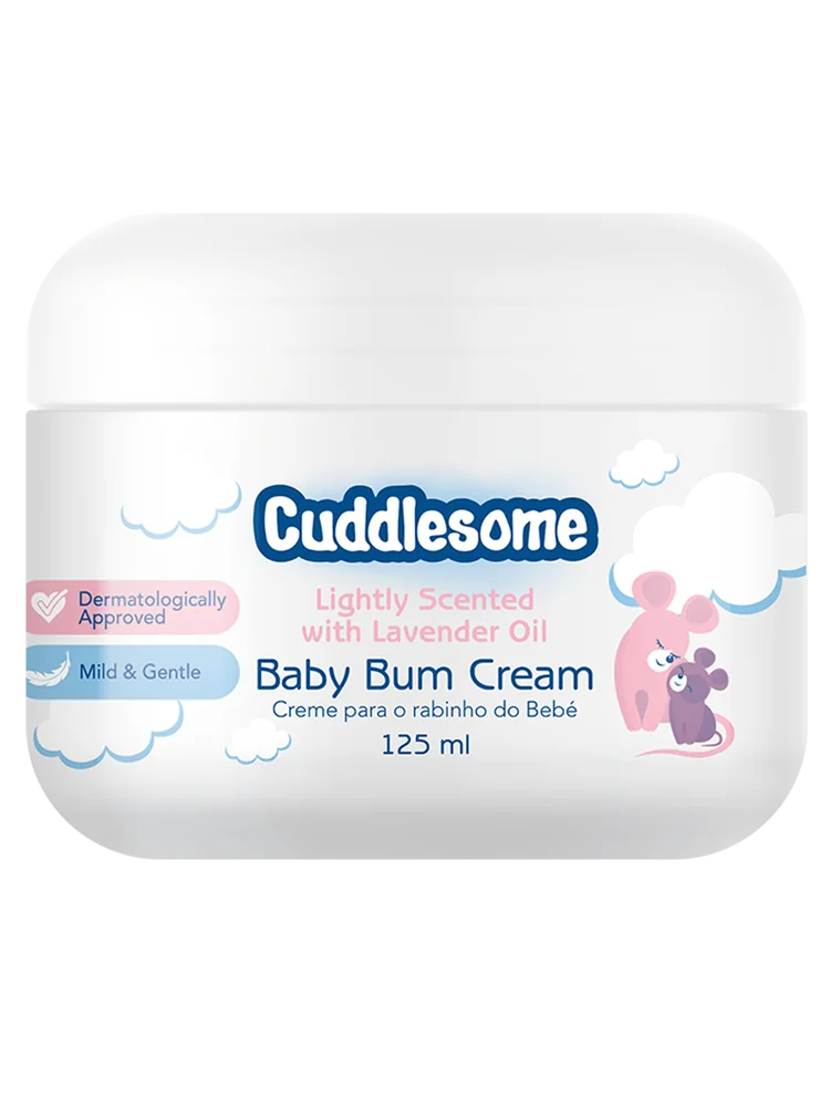 Cuddlesome Baby Bum Cream 125ml Lavender Oil