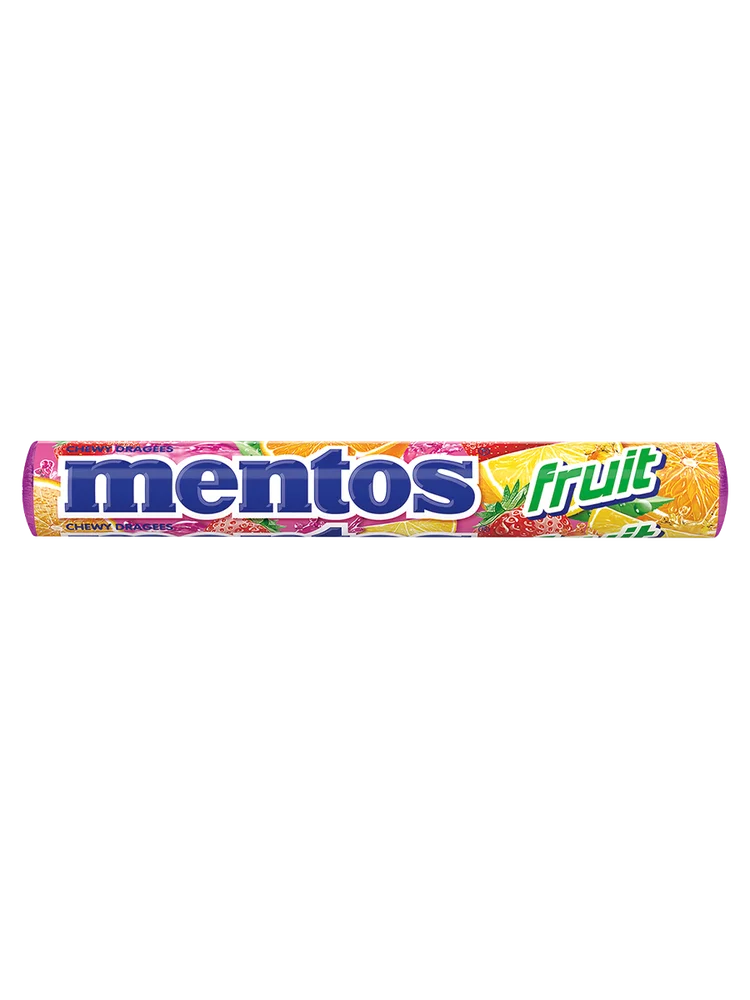Mentos Candy Roll 14 Piece Fruit