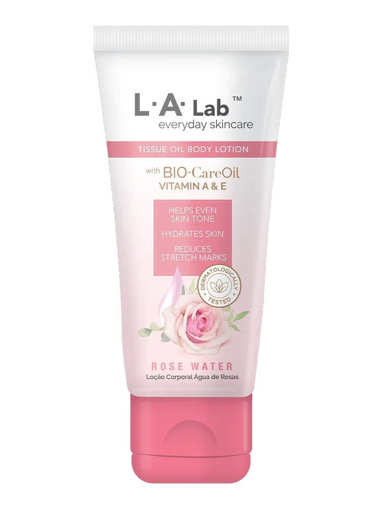 LA Lab Tissue Oil Body Lotion 200ml Rose