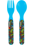 Hot Wheels Spoon & Fork Set