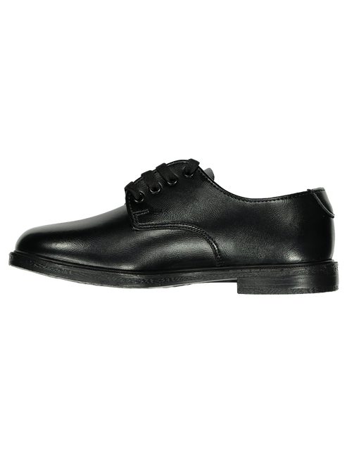 Mens Toughees Leather School Shoes